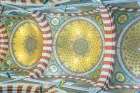 France, Provence. Marseille. Notre Dame de la Garde Ceiling. Art Print